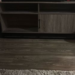 MUST GO BY THURSDAY - Modern Wood TV Stand with Storage 