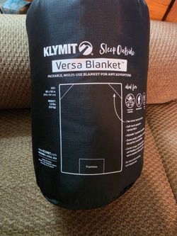 black Klymit Versa Blanket