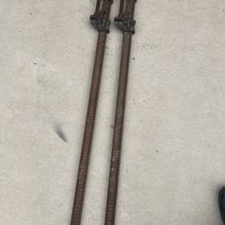 Antique Hargrave Cincinnati Tool Carpentry Bar Clamp 48 inches