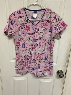 Disney Scrub Top
