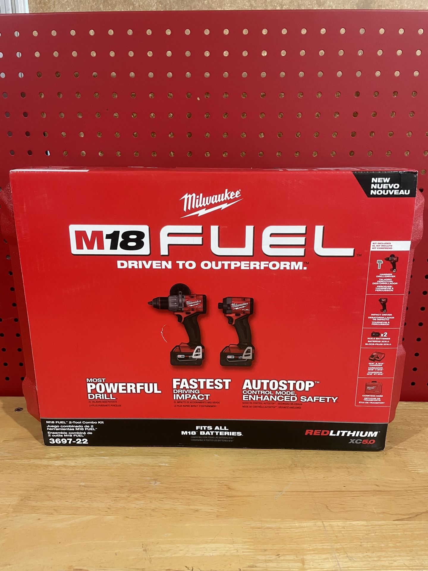 Milwaukee M18 Fuel 2-tool Combo Kit