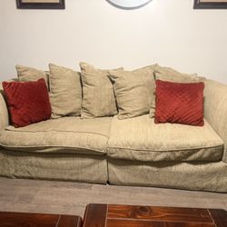 Couch and Chaise 