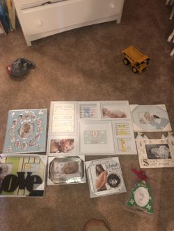 Baby picture frames