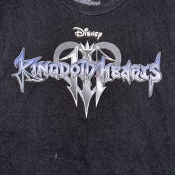 Disney Kingdom Hearts III 3 Game Promo T-Shirt Size Small
