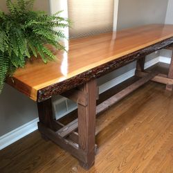 Handmade Douglas Fir Dining Table