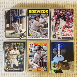 Milwaukee Brewers 365 Card Baseball Lot!