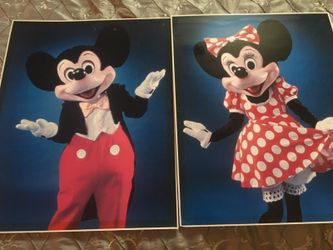 Mickie and Minnie prints