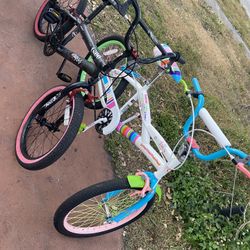 2 Bicycle For Boy And Girl At 50 Each One