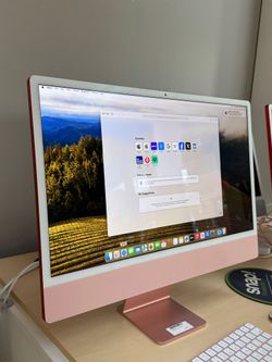 iMac M3 2023 8GB 256 GB Pink