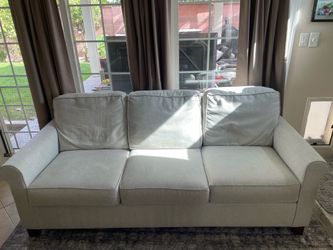 Two Heather Gray Sofas $250