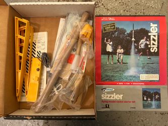 Estes Sizzler Rocket Vintage