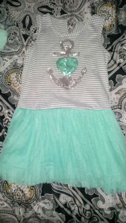 Anchor dress 4T