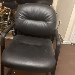 Black Leather Chair