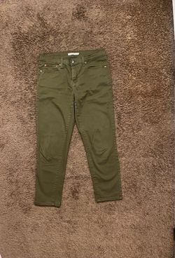 Levi's Olive Green Slim Jeans Size 29