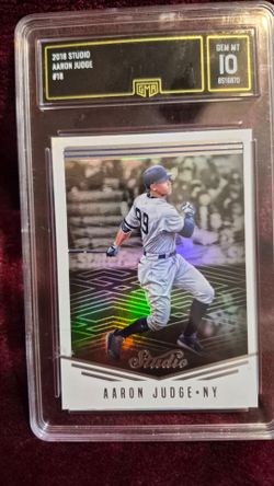 2018 Studio Aaron Judge #18 GMA Gem Mint 10