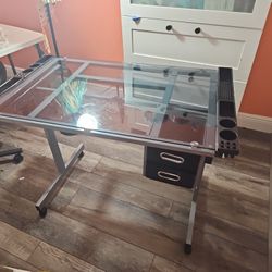 Art Glass Desk Desk