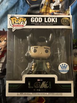 Funko Pop! God Loki Crease on top - NO TRADES-NO OFFERS- PRICE FIRM