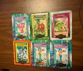 Digimon Vintage 2000 Metal Cards & Case