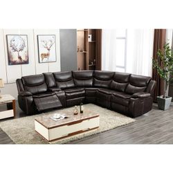 New Power Sectional W/pillow Top