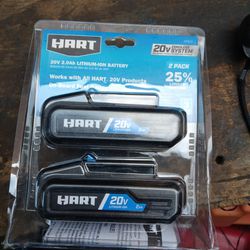 Hart Batteries Set