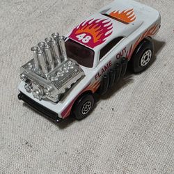 Rare Matchbox Vintage 1972 Flame Out Red Rider 48 Diecast Toy Car