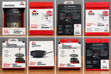 MSR Windburner & WindPro II Camping Stove Bundle