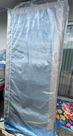 Two full size box spring foundations