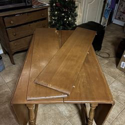 Haywood Wakefield 1960’s Mid Century Modern Drop leaf Table 
