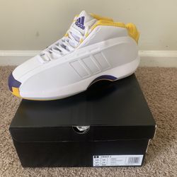 Ds Adidas CRAZY 1 (Kobe) Lakers Home Size 12.5  $110