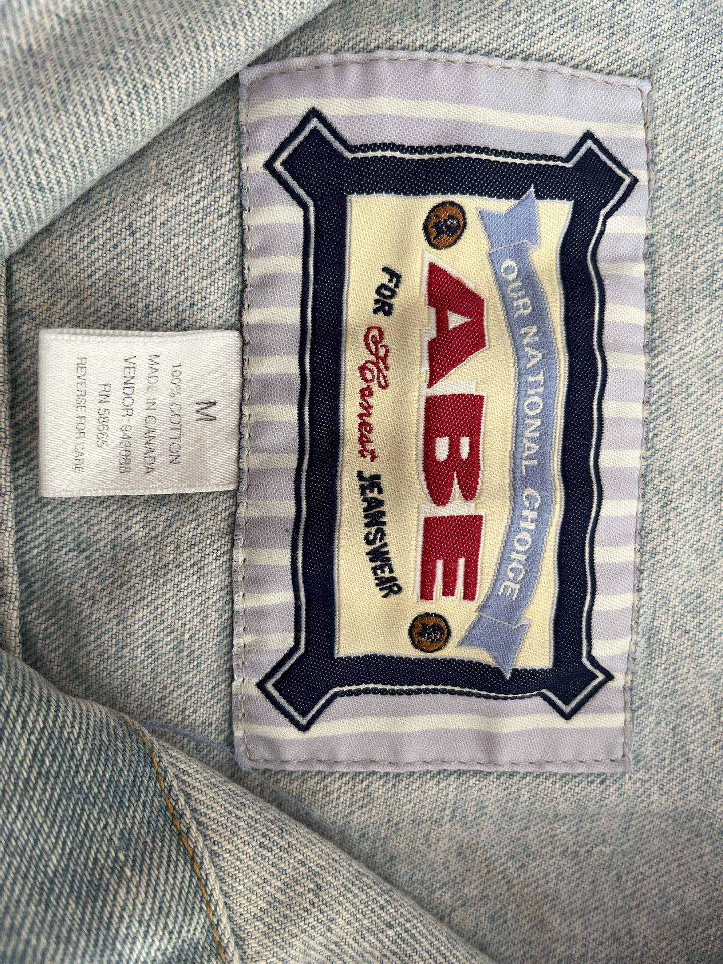 Vintage ABE Jean Jacket