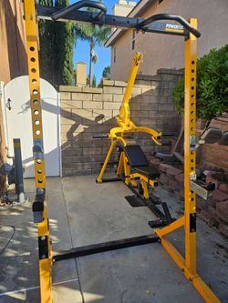 Powertec squat rack