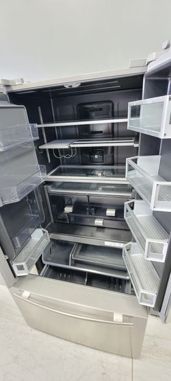 Counter Depth Stainless French Door Rrefrigerator With Warranty  