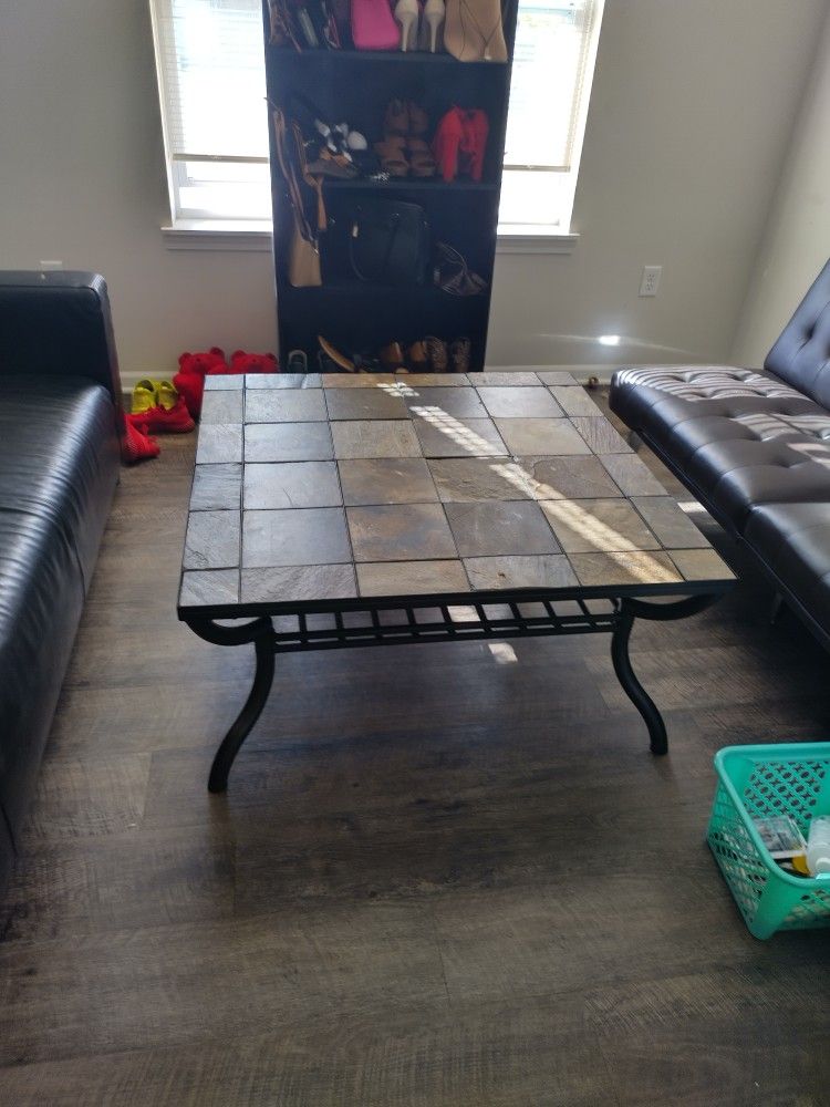 COFFEE TABLE AND END TABLES