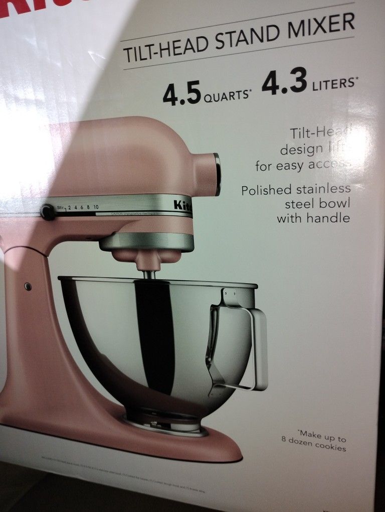Brand New Pink Kitchen Aide Mixer