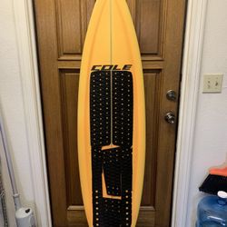 Cole step-off Surfboard custom 5’10”