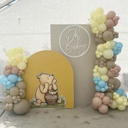 Backdrop & Balloon Garland