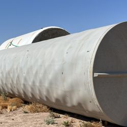 (2) 12,000 Gallon Steel Tanks