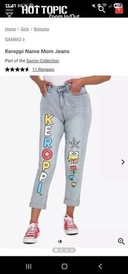 Hot Topic Keroppi and Little Twin Stars  Bundle Mom Jeans