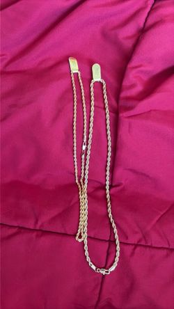 Gold plated rose chains