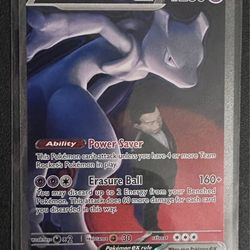 Team Rocket's Mewtwoh ex Pokemon Card 280 HP 281/217