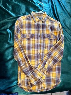 Flannel Yellow and Brown
