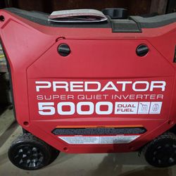 5000W Predator Dual Fuel Generator