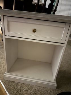 White End Table or Night stand Italian made