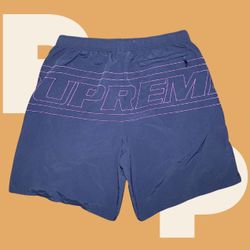 Supreme Big Logo Nylon Short (Large)