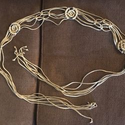 Womens Bohemian Style Tie Up Belts