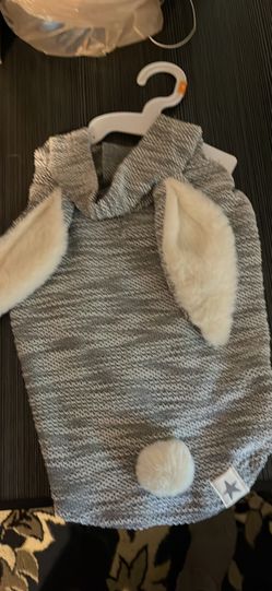 Dog Hooded Bunny Sweater