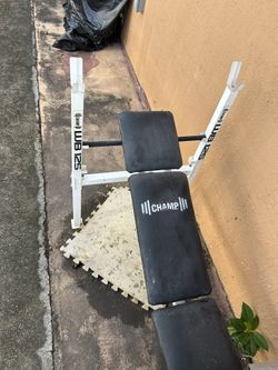 Bench With 1” Bar