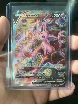 Pokémon Espeon V Alt Art 180/203 Evolving Skies