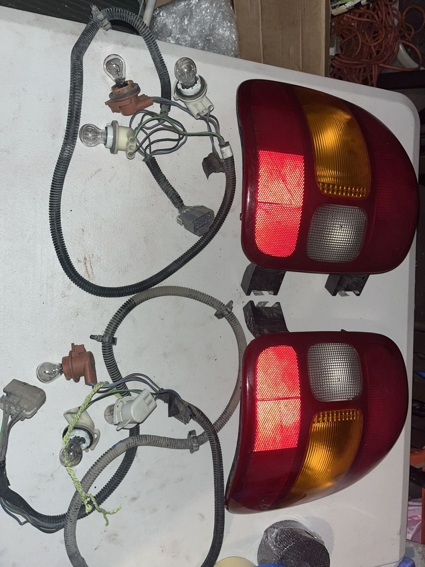 03 Silverado Step side Tail Lights