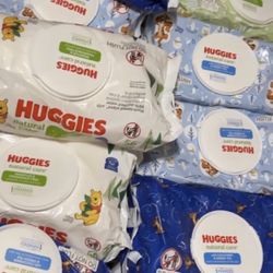 Huggies Wipes. And Pull-ups